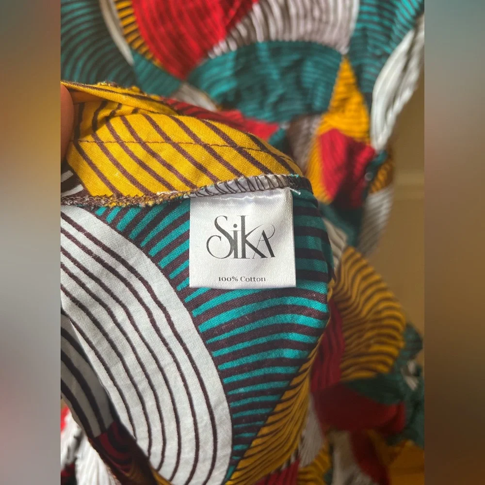SIKA | Geometric Maxi Dress - Picture 7 of 8